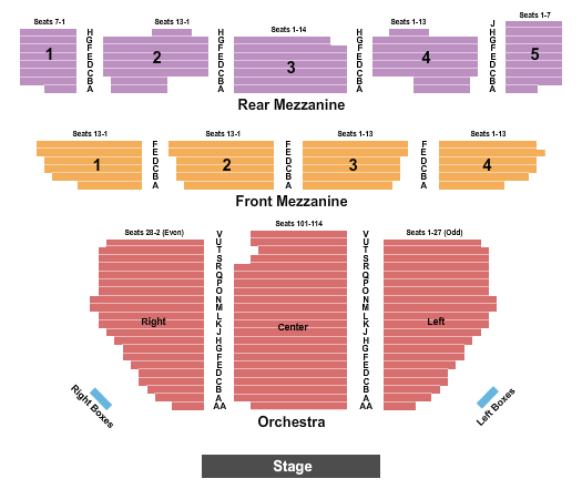 Imperial Theatre Water For Elephants Seating Chart